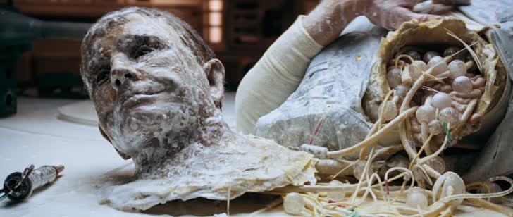 A frame from the selected movie