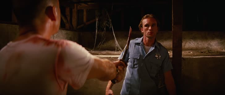 A frame from the selected movie