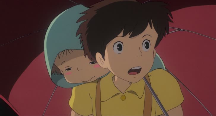 A frame from the selected movie
