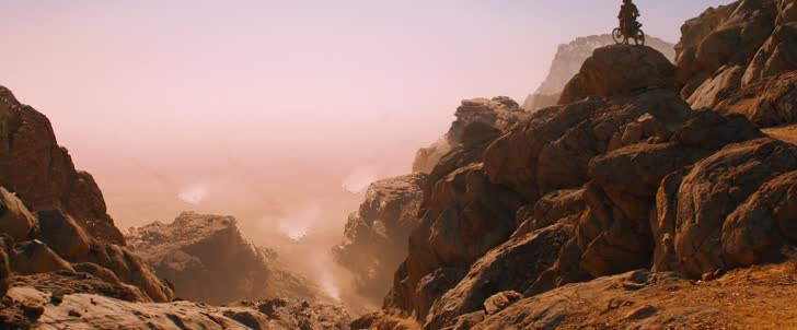 A frame from the selected movie